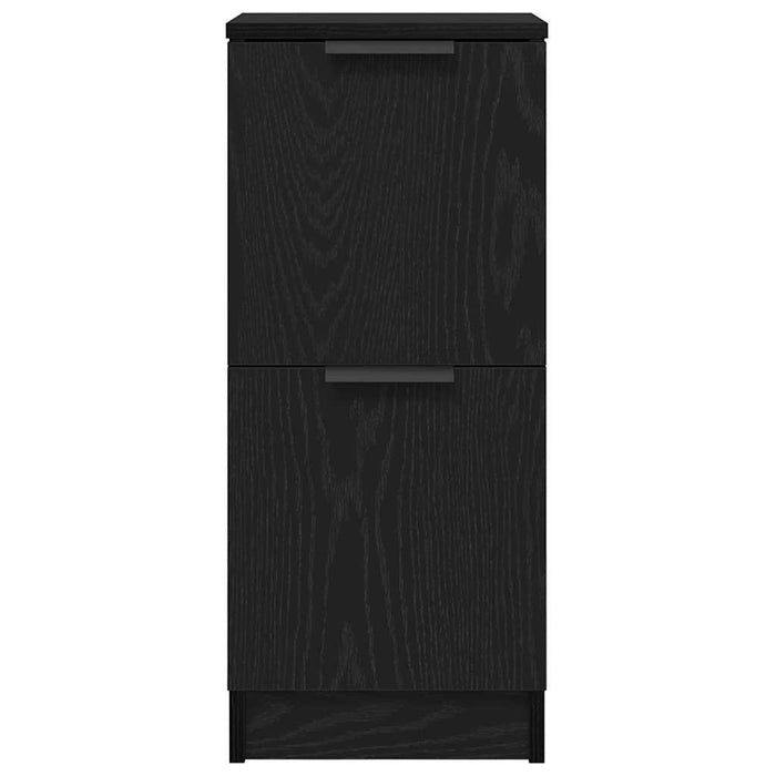 Bufet Stejar Negru 30 x 30 x 70 cm Lemn compozit - WALTI WALTI