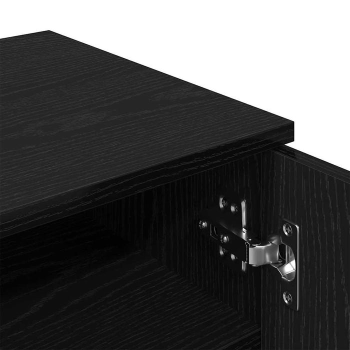 Dulap pentru pantofi cu raft Stejar negru 59 x 35 x 100 cm - WALTI WALTI