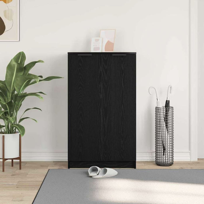 Dulap pentru pantofi cu raft Stejar negru 59 x 35 x 100 cm - WALTI WALTI