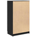 Dulap pentru pantofi cu raft Stejar negru 59 x 35 x 100 cm - WALTI WALTI