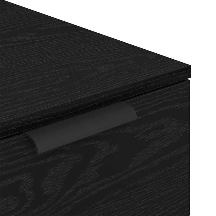Dulap pentru birou Stejar negru 33 x 50 x 75 cm Lemn compozit - WALTI WALTI