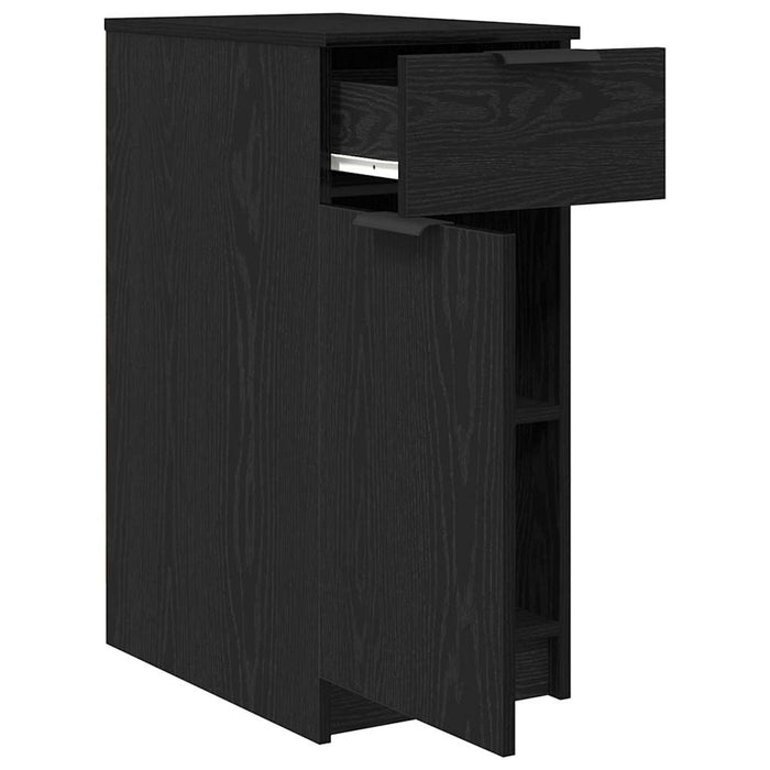 Dulap pentru birou Stejar negru 33 x 50 x 75 cm Lemn compozit - WALTI WALTI