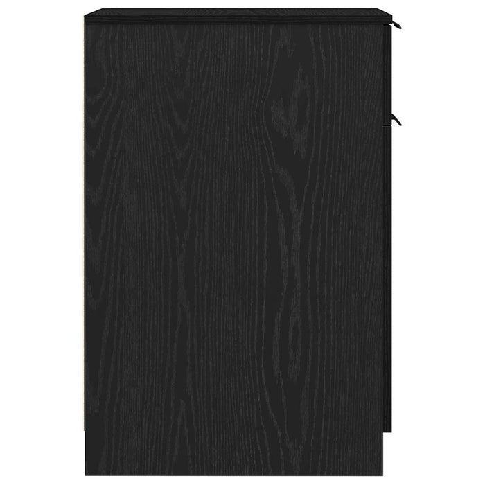 Dulap pentru birou Stejar negru 33 x 50 x 75 cm Lemn compozit - WALTI WALTI