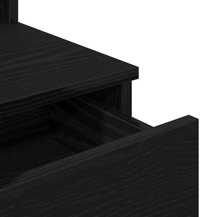 Masă de Machiaj Stejar negru 96 x 40 x 142 cm Lemn compozit - WALTI WALTI