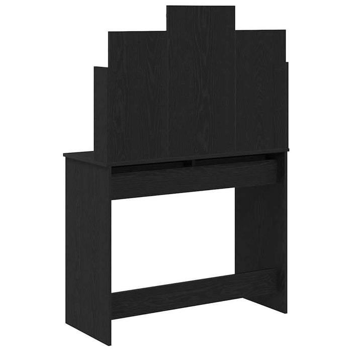 Masă de Machiaj Stejar negru 96 x 40 x 142 cm Lemn compozit - WALTI WALTI