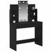 Masă de Machiaj Stejar negru 96 x 40 x 142 cm Lemn compozit - WALTI WALTI