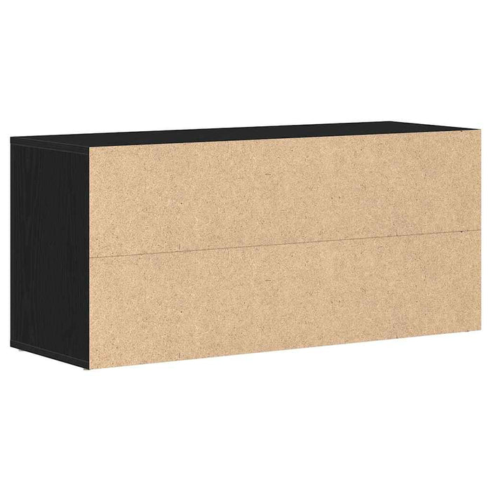 Bancă pentru pantofi, stejar negru, 100x35x45 cm, lemn stratificat - WALTI WALTI