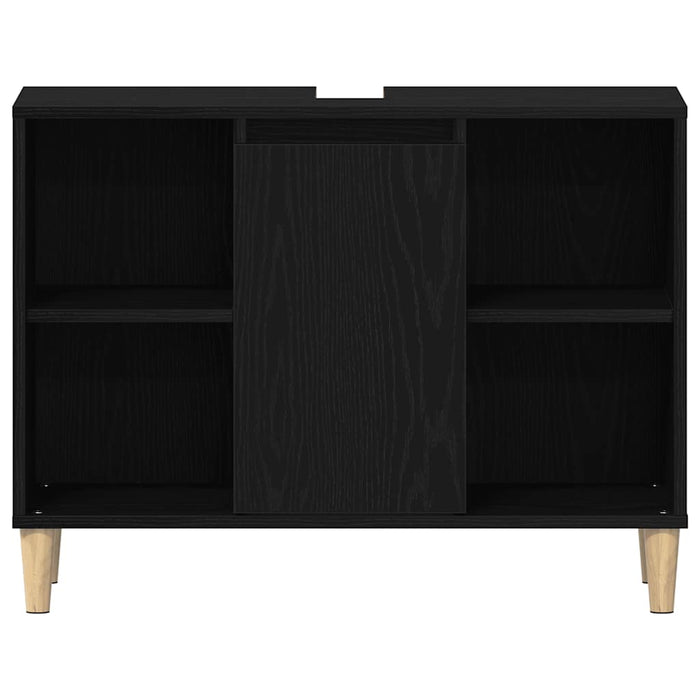 Dulap chiuvetă, stejar negru, 80x33x60 cm, lemn stratificat - WALTI WALTI
