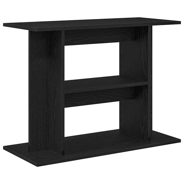 Suport acvariu Stejar negru 80x35x60 cm Lemn prelucrat WALTI