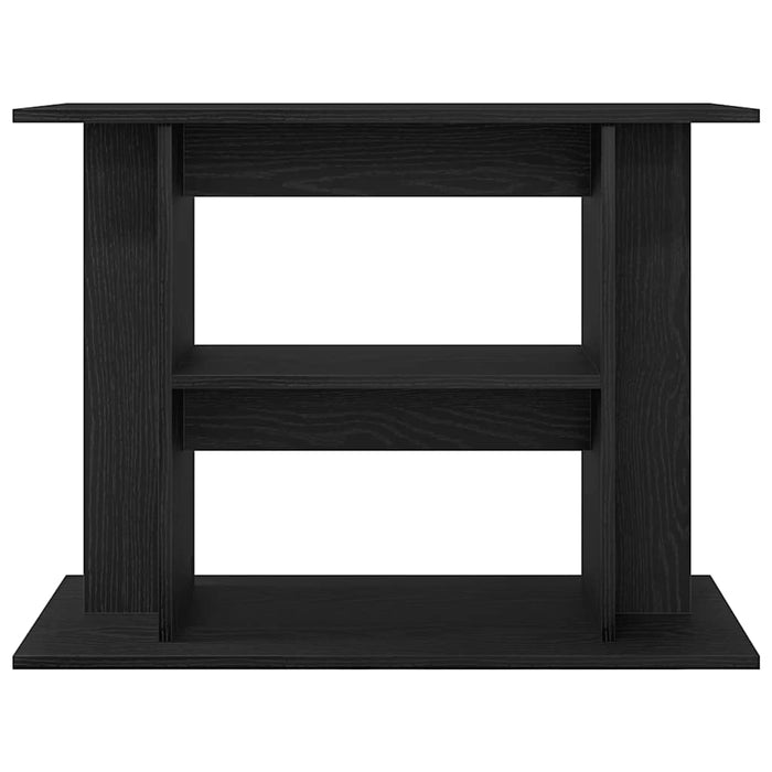 Suport acvariu Stejar negru 80x35x60 cm Lemn prelucrat WALTI