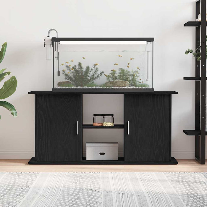 Suport acvariu Stejar negru 121x41x58 cm Lemn prelucrat - WALTI WALTI