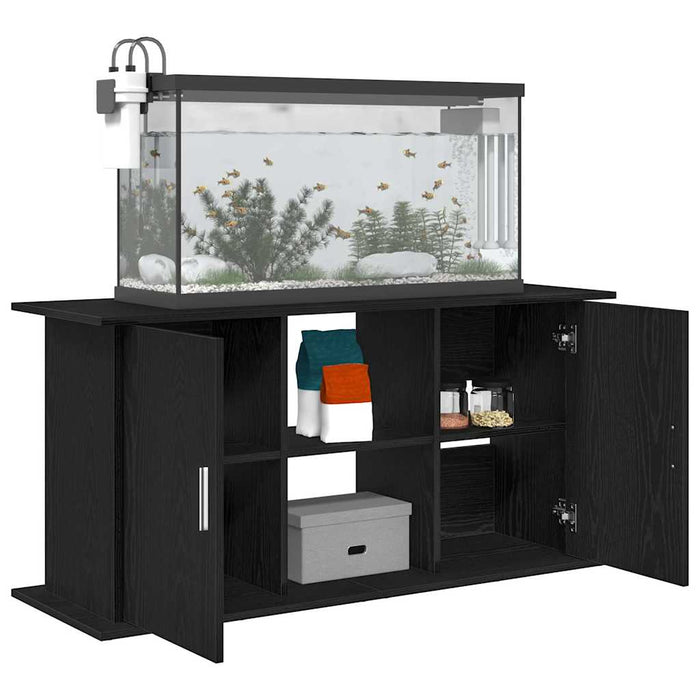 Suport acvariu Stejar negru 121x41x58 cm Lemn prelucrat - WALTI WALTI