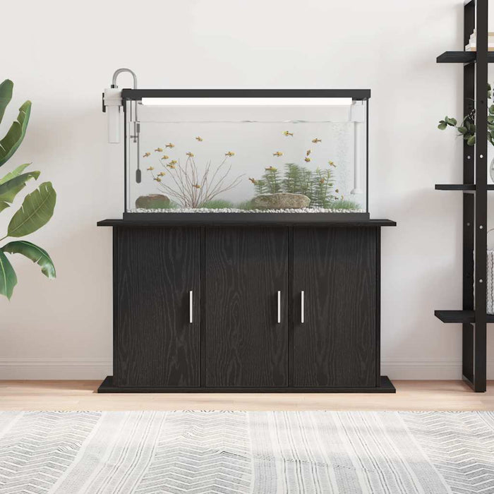 Suport pentru acvariu, stejar negru, 101x41x58 cm, lemn stratificat WALTI