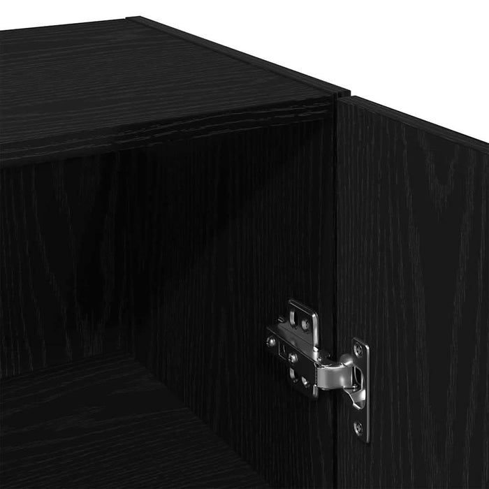 Dulap de perete, stejar negru, 34,5x34x90 cm, lemn stratificat - WALTI WALTI