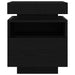 Dulap de noapte cu sertar 2 pcs Stejar Negru 40 x 39 x 48,5 cm - WALTI WALTI