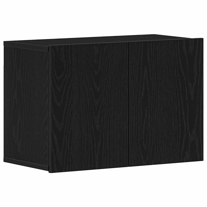 Comodă TV din stejar negru 60x30x41 cm, lemn stratificat - WALTI WALTI