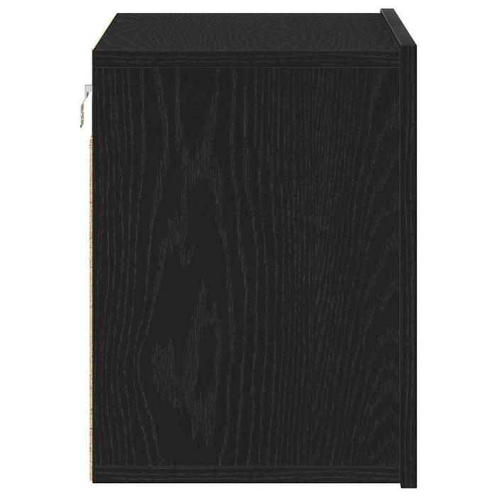 Comodă TV din stejar negru 60x30x41 cm, lemn stratificat - WALTI WALTI