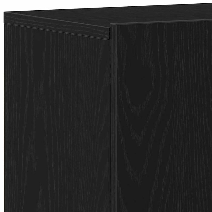 Comodă TV din stejar negru 60x30x41 cm, lemn stratificat - WALTI WALTI
