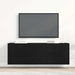 Mobilier TV 2 buc., stejar negru, 120x30x41 cm, lemn stratificat - WALTI WALTI