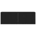 Mobilier TV 2 buc., stejar negru, 120x30x41 cm, lemn stratificat - WALTI WALTI