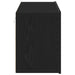 Mobilier TV 2 buc., stejar negru, 120x30x41 cm, lemn stratificat - WALTI WALTI