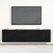 Mobilier TV 2 buc., stejar negru, 160x30x41 cm, lemn stratificat - WALTI WALTI