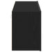 Mobilier TV 2 buc., stejar negru, 160x30x41 cm, lemn stratificat - WALTI WALTI