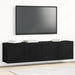 Mobilier TV 2 buc., stejar negru, 160x30x41 cm, lemn stratificat - WALTI WALTI