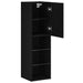 Cabinet TV Negru 30.5 x 30 x 102 cm Lemn compozit - WALTI WALTI