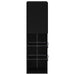 Cabinet TV Negru 30.5 x 30 x 102 cm Lemn compozit - WALTI WALTI