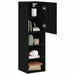 Cabinet TV Negru 30.5 x 30 x 102 cm Lemn compozit - WALTI WALTI