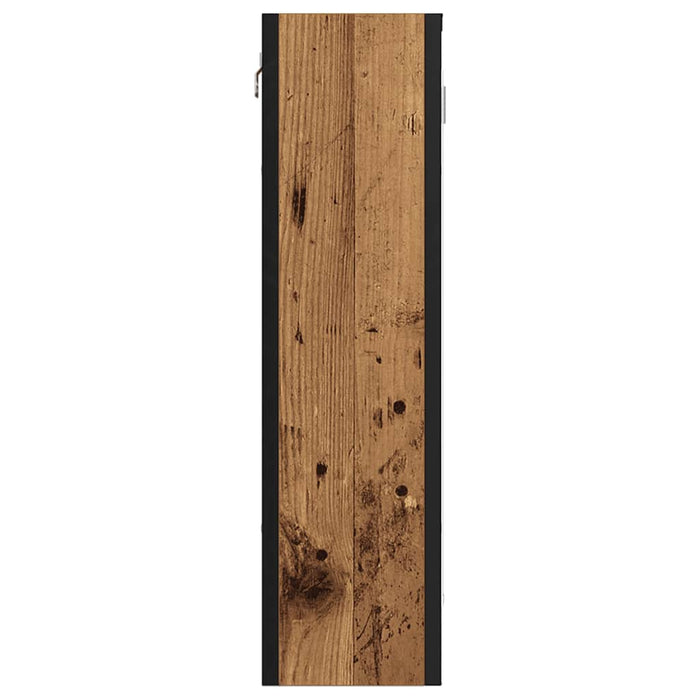 Dulap cu oglindă de baie lemn vechi 60x16x60 cm lemn de lemn - WALTI WALTI