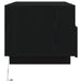 Masuta de cafea cu lumini LED Stejar negru 90x49x40 cm - WALTI WALTI