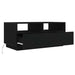 Masuta de cafea cu lumini LED Stejar negru 90x49x40 cm - WALTI WALTI