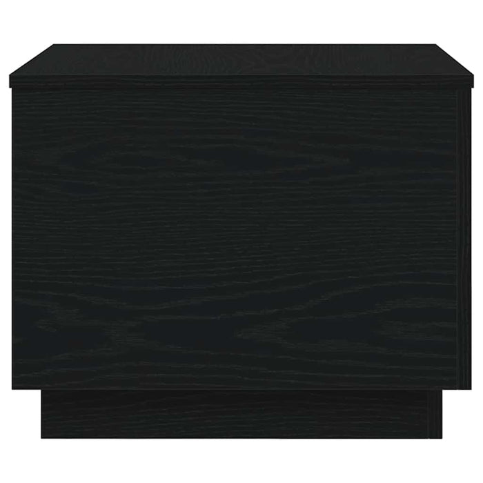 Masuta de cafea cu lumini LED Stejar negru 50x50x40 cm - WALTI WALTI