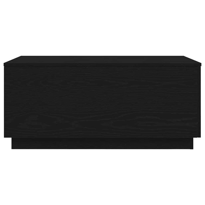 Masuta de cafea cu lumini LED Stejar negru 90x50x40 cm - WALTI WALTI