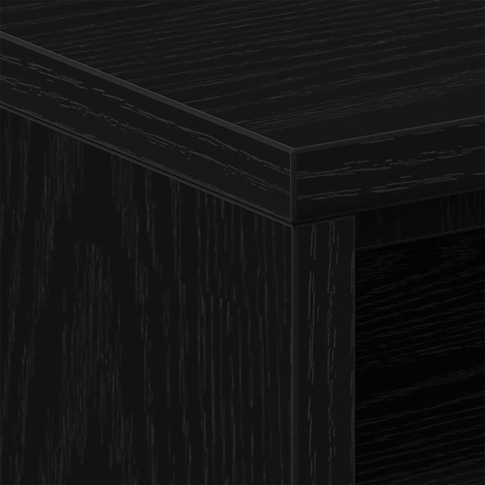 Noptiere 2 buc stejar negru 40x30x40 cm lemn de stratificat - WALTI WALTI