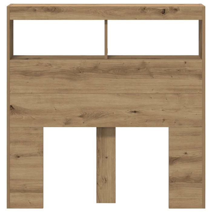 Dulap pentru tăblie cu LED Stejar Artisan 100x17x102 cm - WALTI WALTI