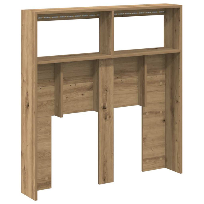 Dulap pentru tăblie cu LED Stejar Artisan 100x17x102 cm - WALTI WALTI