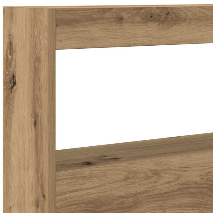 Dulap pentru tăblie cu LED Stejar Artisan 100x17x102 cm - WALTI WALTI