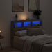 Dulap pentru tăblie cu LED Stejar Artisan 140x17x102 cm - WALTI WALTI