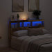 Dulap cu tăblie cu LED Lemn vechi 160x17x102 cm - WALTI WALTI