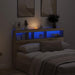 Dulap pentru tăblie cu LED Stejar Artisan 160x17x102 cm - WALTI WALTI