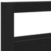 Dulap pentru tăblie cu LED Stejar negru 160x17x102 cm - WALTI WALTI