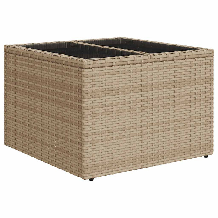 Set canapele de grădină, 8 piese, cu perne, bej, poliratan - WALTI WALTI