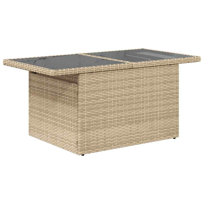 Set canapele de grădină, 8 piese, cu perne, bej, poliratan - WALTI WALTI