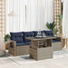 Set mobilier de grădină cu perne, 5 piese,poliratan/lemn acacia - WALTI WALTI