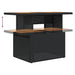 Set mobilier de grădină cu perne, 6 piese, negru, poliratan - WALTI WALTI