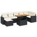 Set mobilier de grădină cu perne, 5 piese,poliratan/lemn acacia - WALTI WALTI