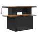 Set mobilier grădină perne 6 piese negru poliratan/lemn acacia - WALTI WALTI